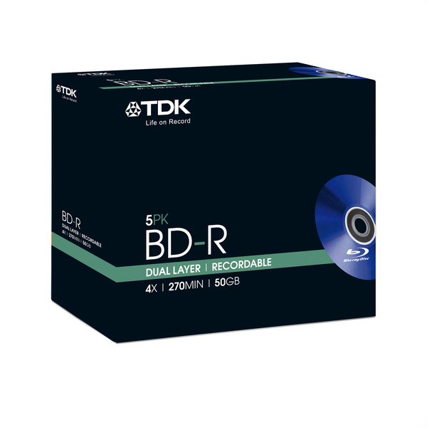 TDK 5 x BD-R DL 50GB