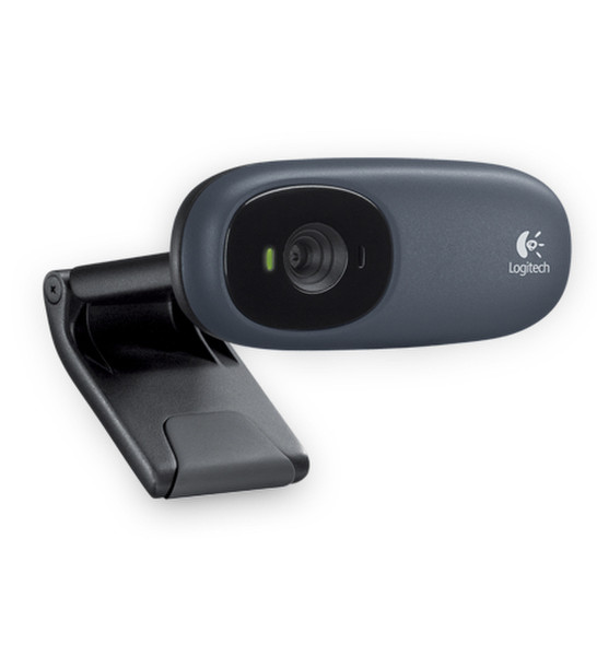 Logitech C110 0.3МП 640 x 480пикселей USB 2.0 Черный