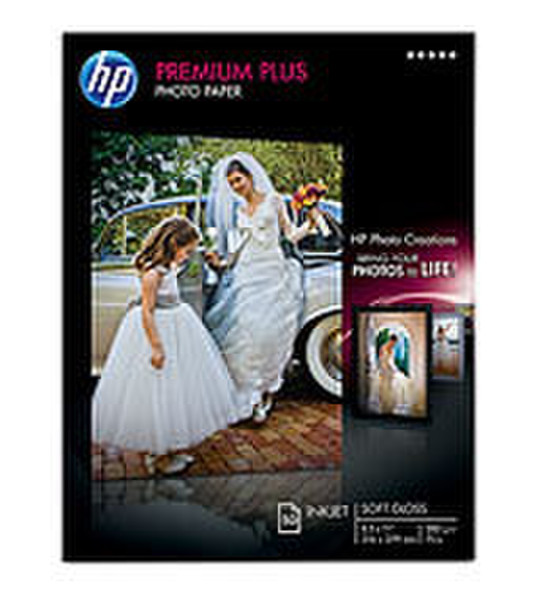HP Premium Plus 280 gsm Letter фотобумага