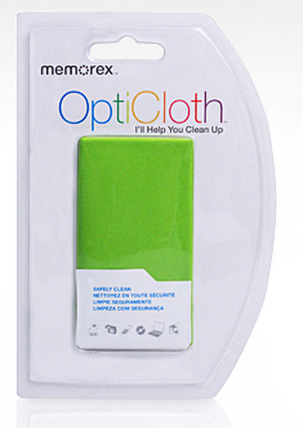 Imation OptiCloth Micro Fiber Cleaning Cloth CD's/DVD's Equipment cleansing dry cloths