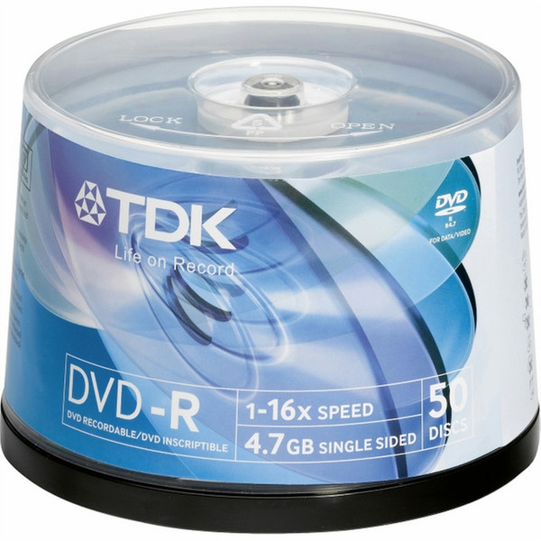 Imation 48933 4.7GB DVD-R 50pc(s) blank DVD