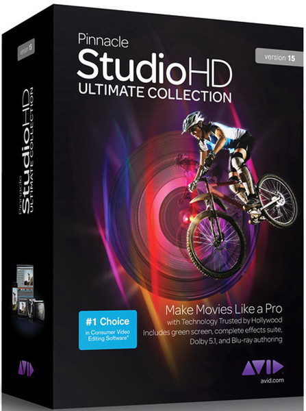 Avid Pinnacle Studio HD Ultimate Collection 15.0