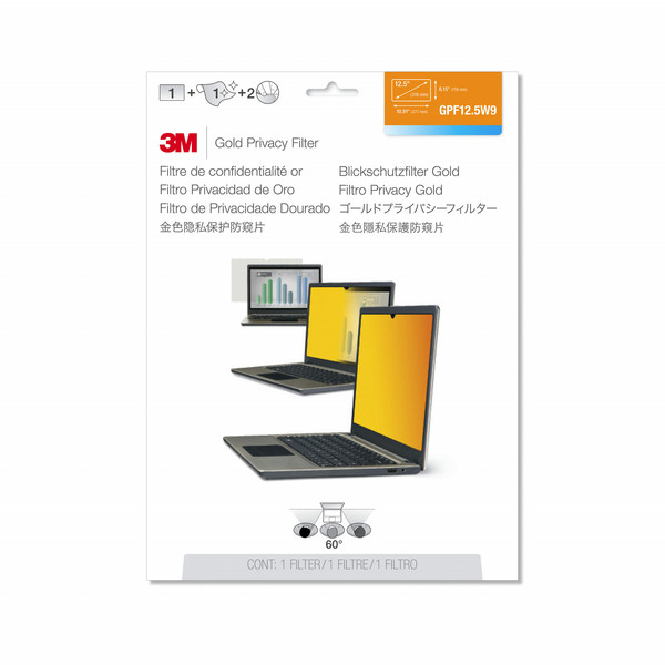 3M GPF12.5W9 12.5" Ноутбук Frameless display privacy filter