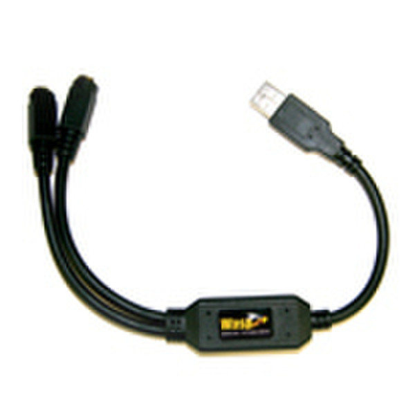 Wasp 633808121457 Черный кабель клавиатуры / видео / мыши