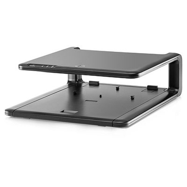HP QM196UT Black flat panel desk mount