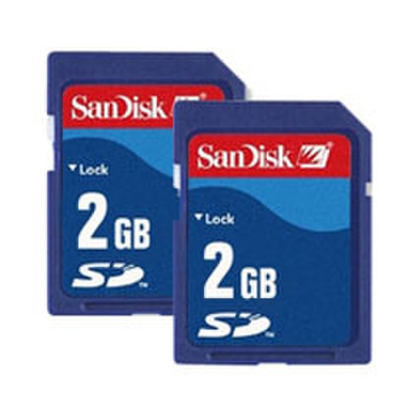 Sandisk Standard SD 2GB SD memory card