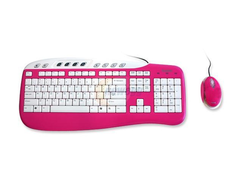 Saitek USB Multimedia Keyboard and Optical Mouse USB keyboard