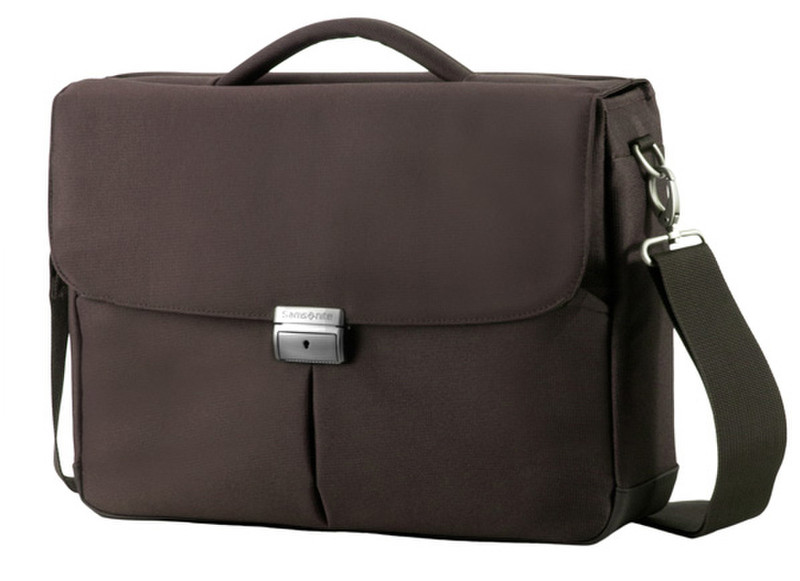 Samsonite Cordoba Duo Briefcase 1 Gusset Polyester Brown briefcase