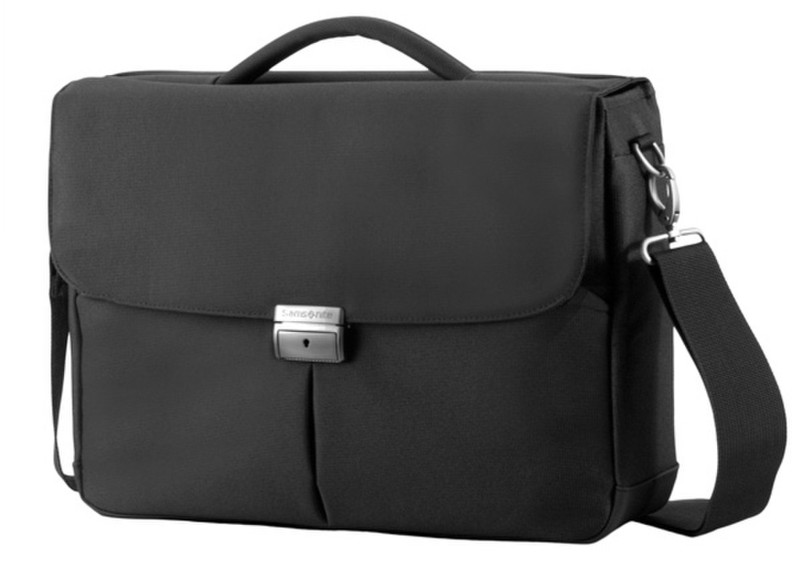 Samsonite Cordoba Duo Business Briefcase 2 Gussets Polyester Graphite briefcase