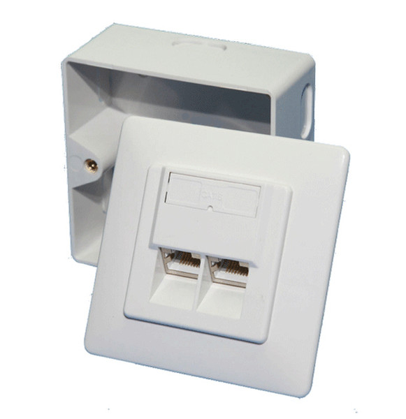 LogiLink NP0006 White outlet box