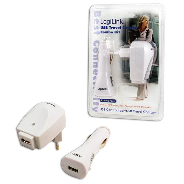 LogiLink USB Charger Set