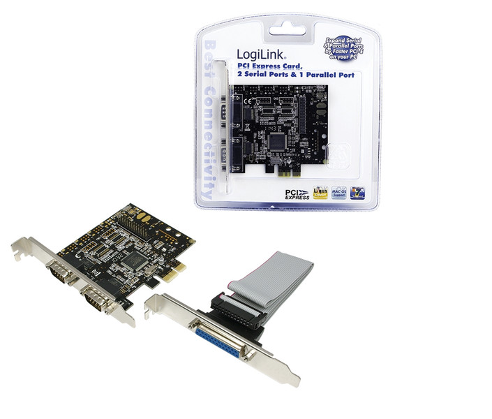 LogiLink PC0033 Eingebaut Seriell Schnittstellenkarte/Adapter