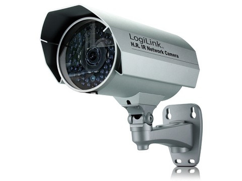 LogiLink IR IP Camera Outdoor Geschoss Metallisch