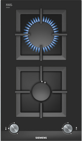 Siemens ES326BB21E built-in Gas Black hob