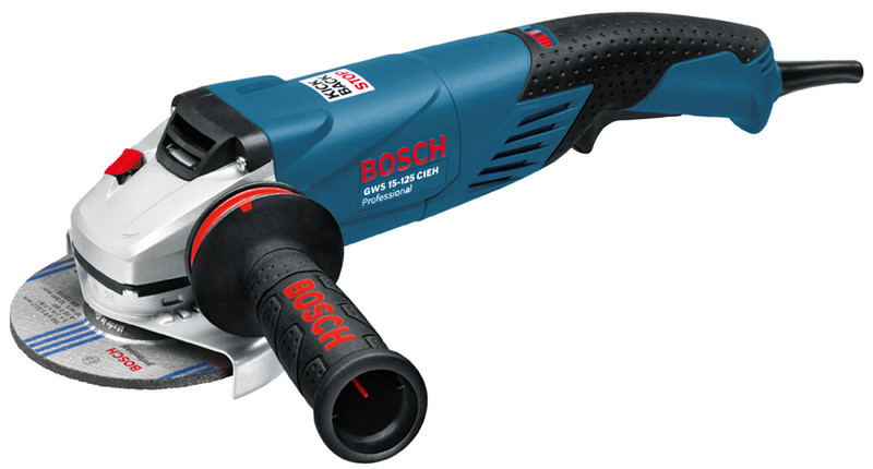 Bosch GWS 15-125 CIEH 1500W 11000RPM 125mm 2300g angle grinder
