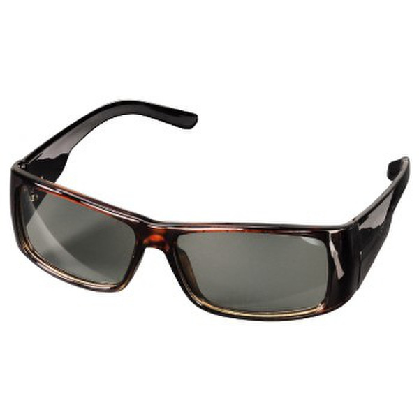 Hama 00109801 Braun Steroskopische 3-D Brille