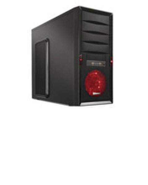 b.com PC Game Allround - i5-2400/8GB/1TB/DVDRW/HD6850/W7H 3.1ГГц i5-2400 Midi Tower Черный, Красный ПК