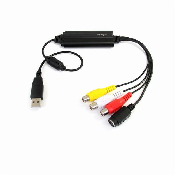 StarTech.com S-Video / Composite auf USB Video Grabber / Capture Kabel mit TWAIN und Mac unterstützung Videokabel-Adapter