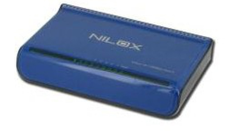 Nilox 16NX040501002 Blau Netzwerk-Switch