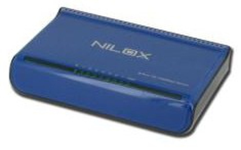 Nilox 16NX040801002 Синий сетевой коммутатор