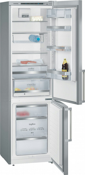 Siemens KG39EAI40 Отдельностоящий 247л 92л A+++ Cеребряный холодильник с морозильной камерой