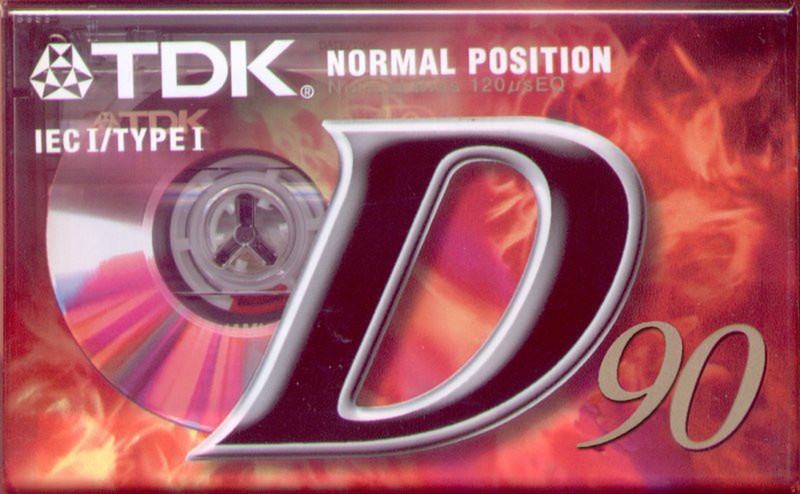 TDK D-90 Audio сassette 90min 1Stück(e)