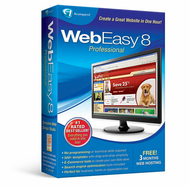 Avanquest Web Easy Professional 8