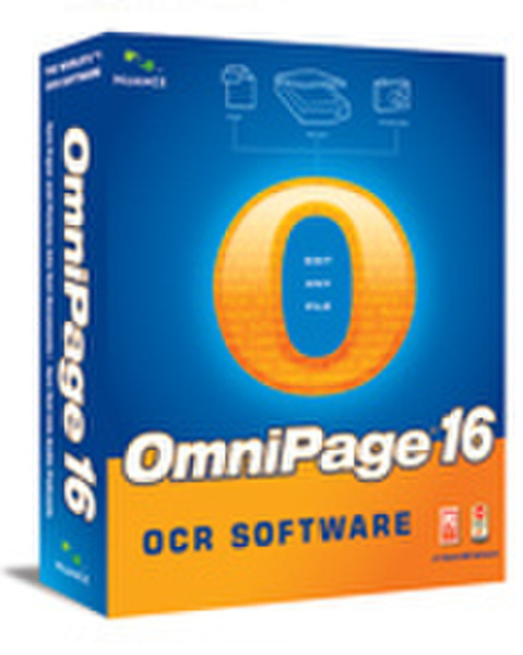 Nuance OmniPage 16 Standard, Win, ENG