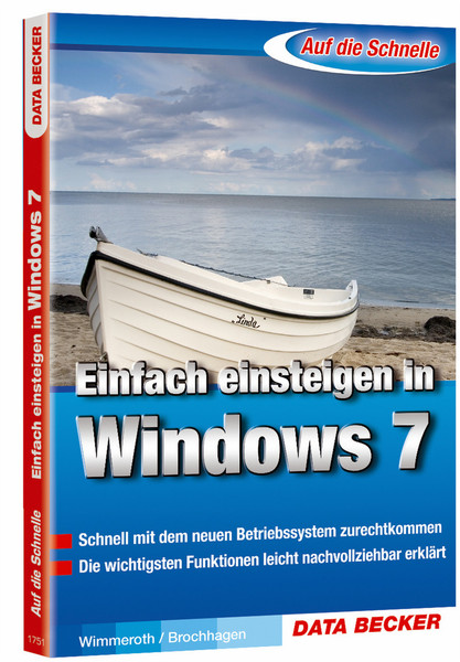 Data Becker Einfach einsteigen in Windows 7 160Seiten Deutsche Software-Handbuch