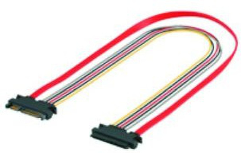 M-Cab 7008018 0.5m Mehrfarben SATA-Kabel