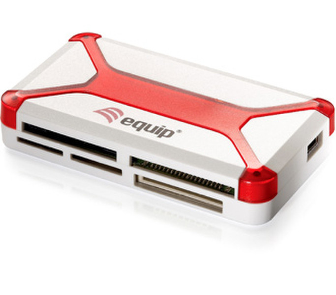 Equip 128554 USB 2.0 Белый устройство для чтения карт флэш-памяти