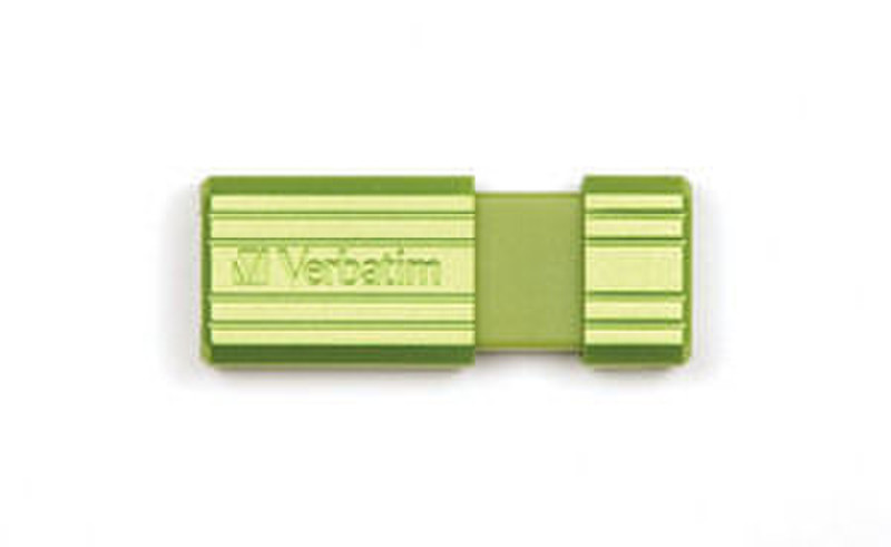 Verbatim PinStripe 8ГБ USB 2.0 Type-A Зеленый USB флеш накопитель