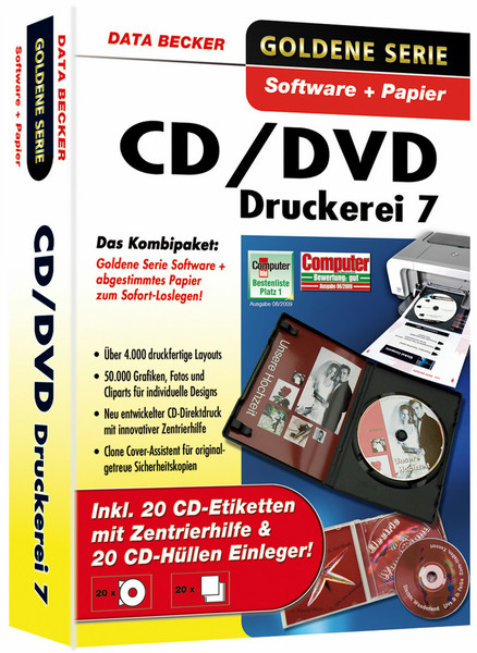 Data Becker CD/DVD Druckerei 7