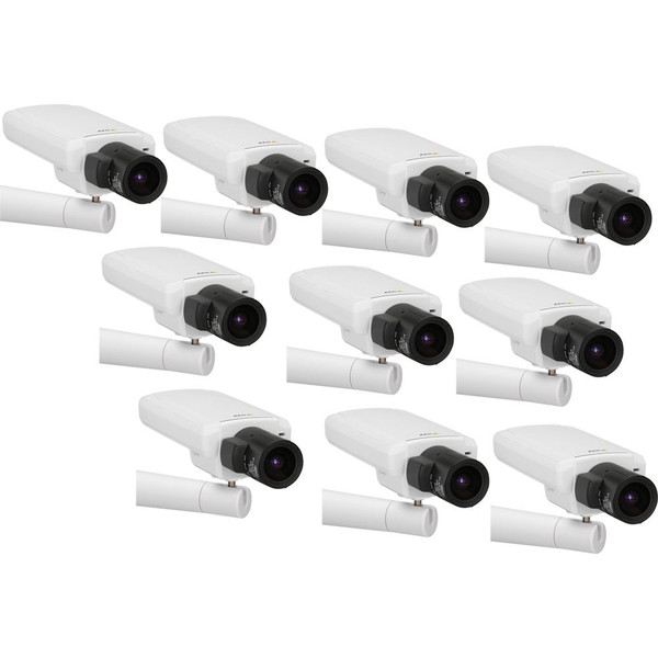 Axis P1347 10-Pack IP security camera Indoor & outdoor White