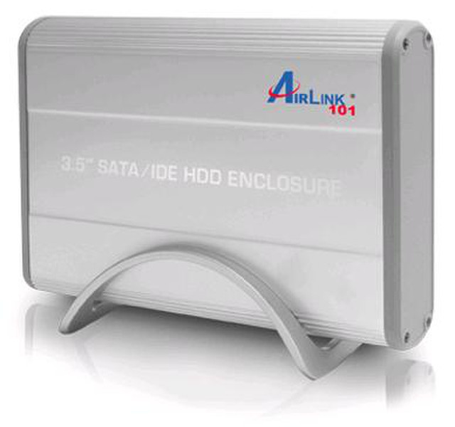 AirLink AEN-U35SE 3.5Zoll Silber Speichergehäuse