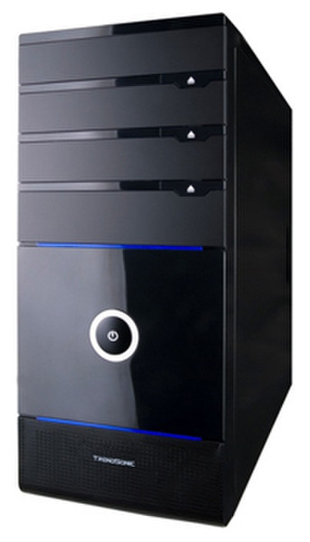 Broadway Com 101PA-BLACK 500W Black computer case