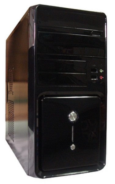 Broadway Com 1244MA-BLACK 500W Black computer case