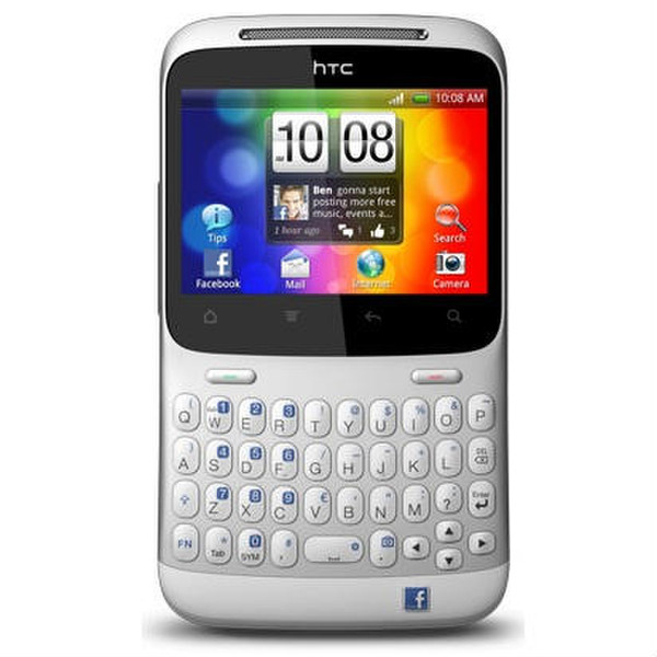 HTC ChaCha Silber, Weiß