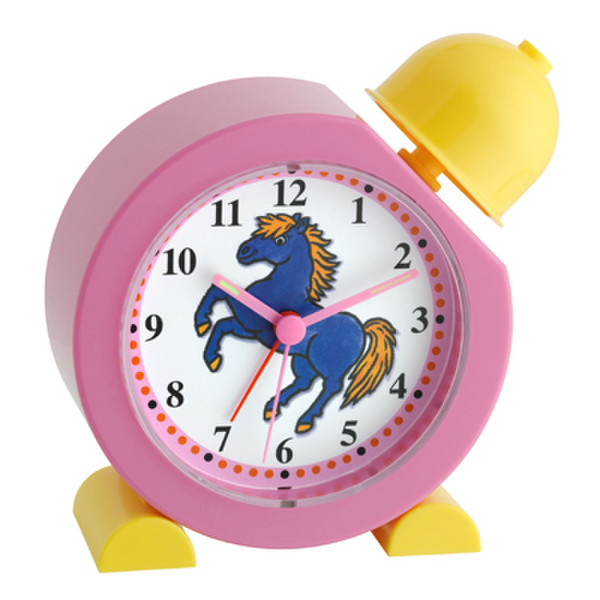 TFA 60.1011.12 Pink,Yellow alarm clock