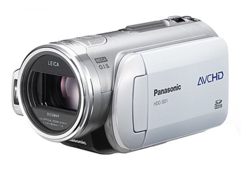 Panasonic HDC-SD1 Handkamerarekorder 1.6MP CMOS Silber Camcorder