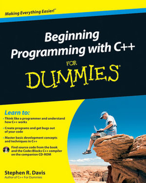 For Dummies Beginning Programming with C++ 456pages software manual