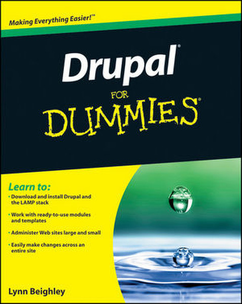 For Dummies Drupal 384pages software manual