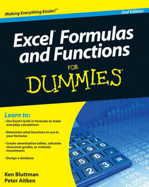 For Dummies Excel Formulas and Functions, 2nd Edition 384pages software manual