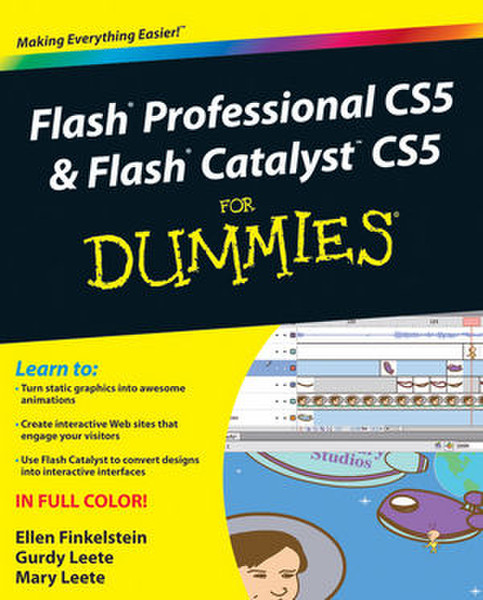For Dummies Flash Professional CS5 and Flash Catalyst CS5 464страниц руководство пользователя для ПО