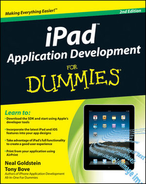 For Dummies iPad Application Development, 2nd Edition 552страниц руководство пользователя для ПО