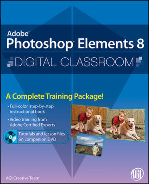 Wiley Photoshop Elements 8 Digital Classroom 432pages software manual
