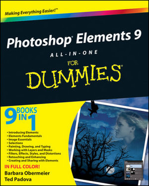 For Dummies Photoshop Elements 9 All-in-One 656страниц руководство пользователя для ПО