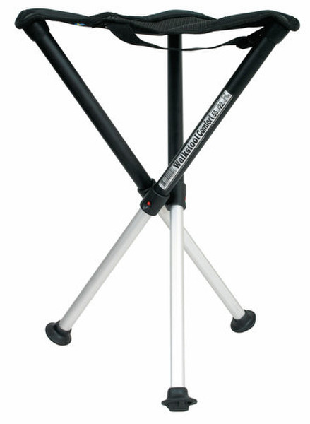 Walkstool COMFORT 55XL Camping stool 3leg(s) Black