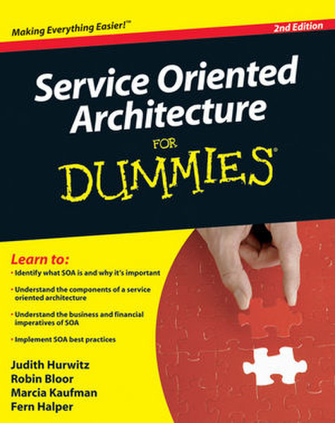 For Dummies Service Oriented Architecture (SOA), 2nd Edition 408pages software manual