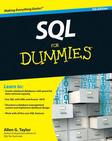 For Dummies SQL, 7th Edition 456страниц руководство пользователя для ПО